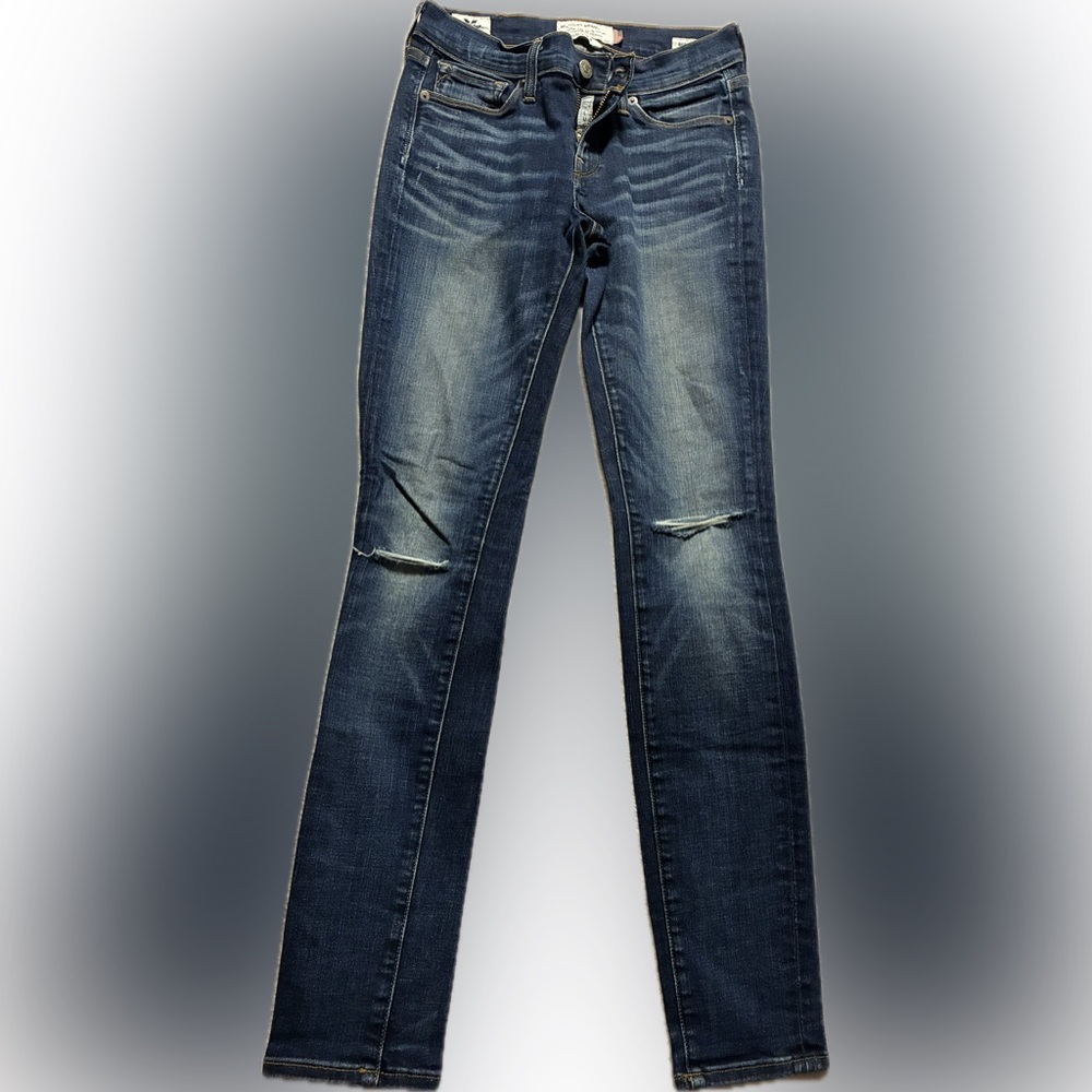 LUCKY BRAND | Brooke Skinny Jeans | Made in USA White Oak Cone Denim | 00/24